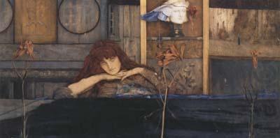 Fernand Khnopff I Lock my Door upon Myself (mk20) china oil painting image